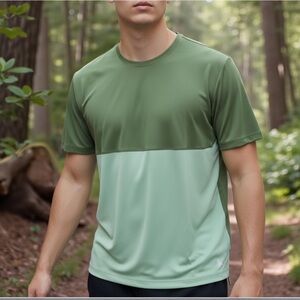 NWT RHONE Extra Mile Short Sleeve Tee in Olivine / Seagrass Green XL
